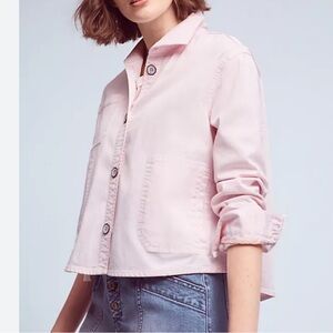 Anthropologie Chino Swing Jacket